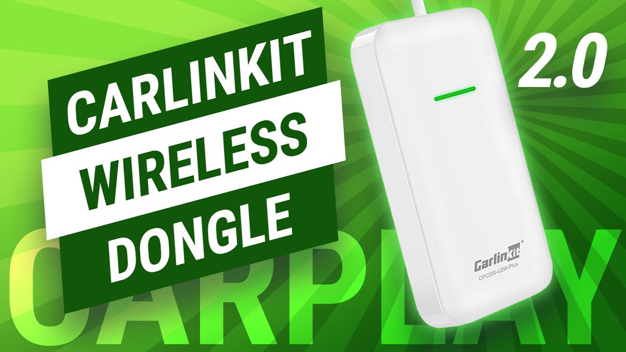 CarLinkit 2.0 (White Edition & Pro Cable) Wireless Apple CarPlay Dongle First-Look
