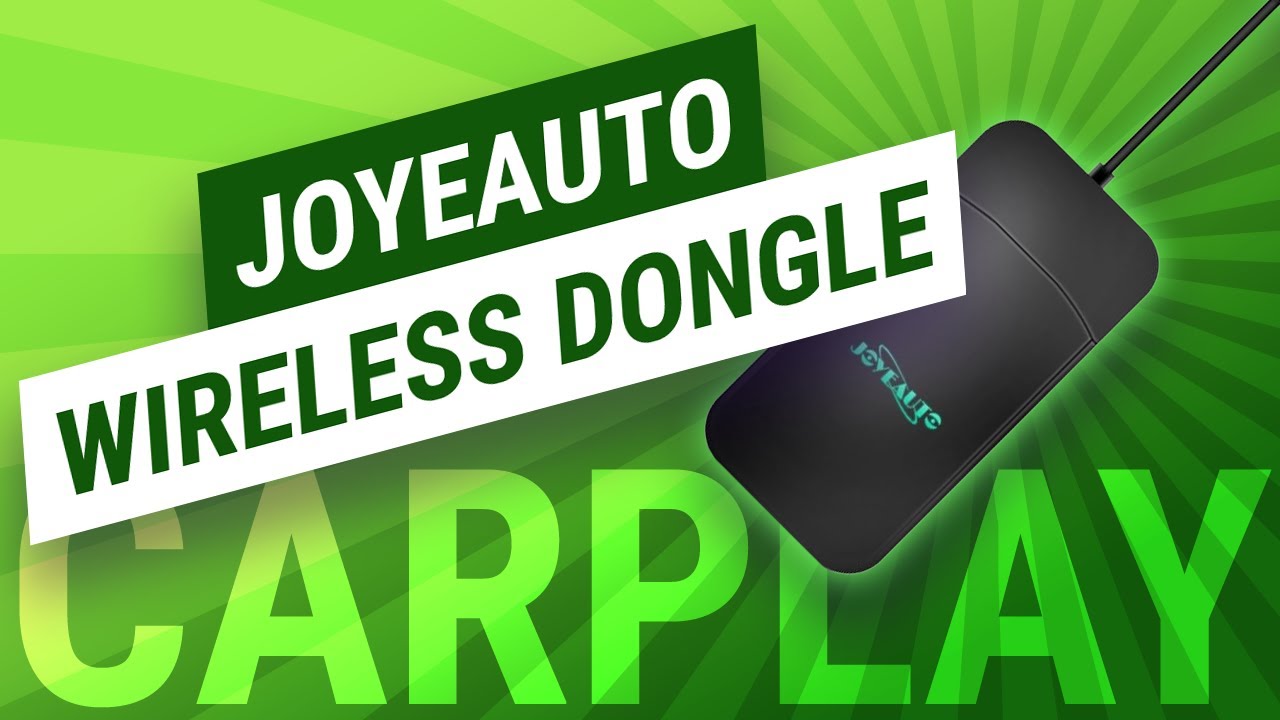 JoyeAuto Wireless Apple CarPlay USB Dongle First-Impressions
