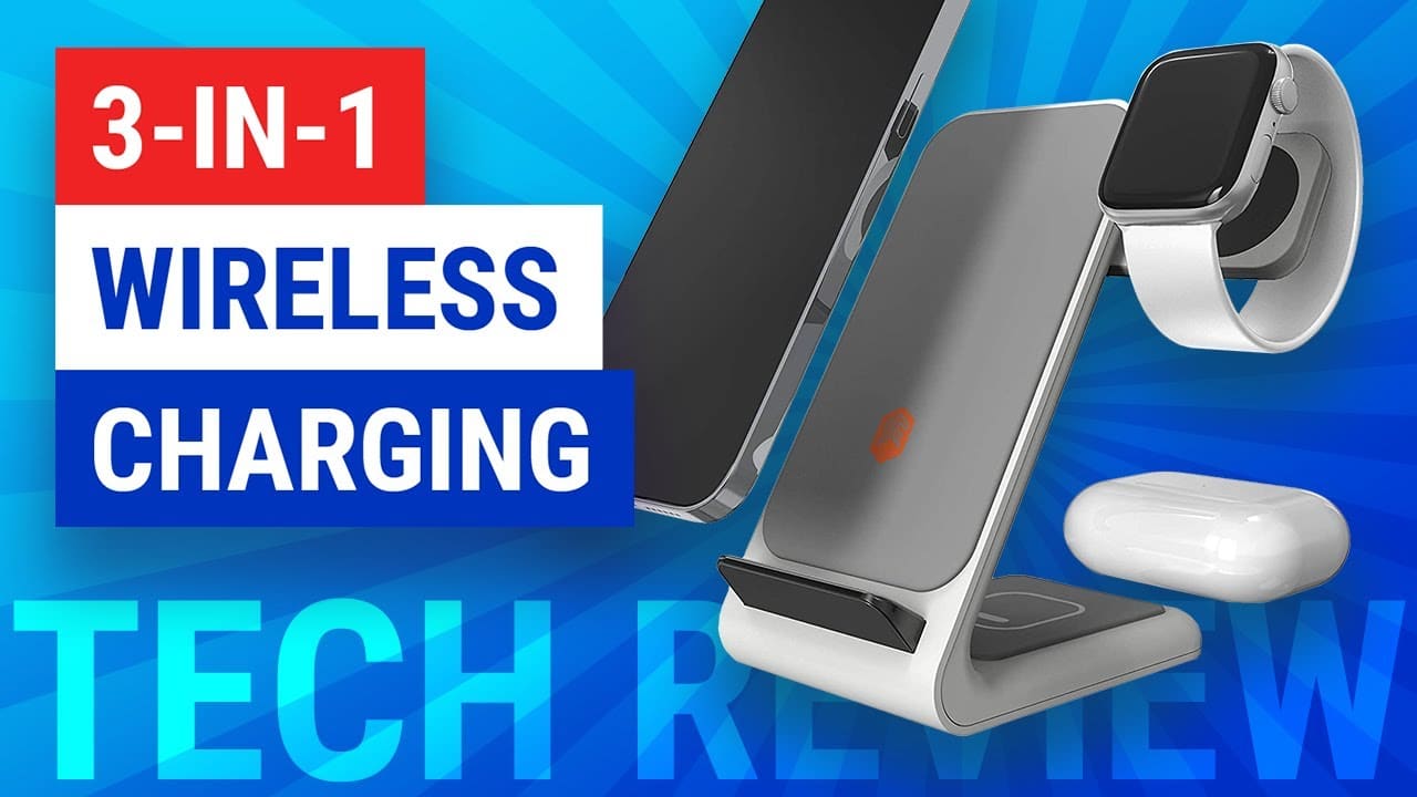 3-in-1 Apple iPhone + Apple Watch + Apple AirPods Charging Stand Dock | STM Goods ChargeTree Swing Review