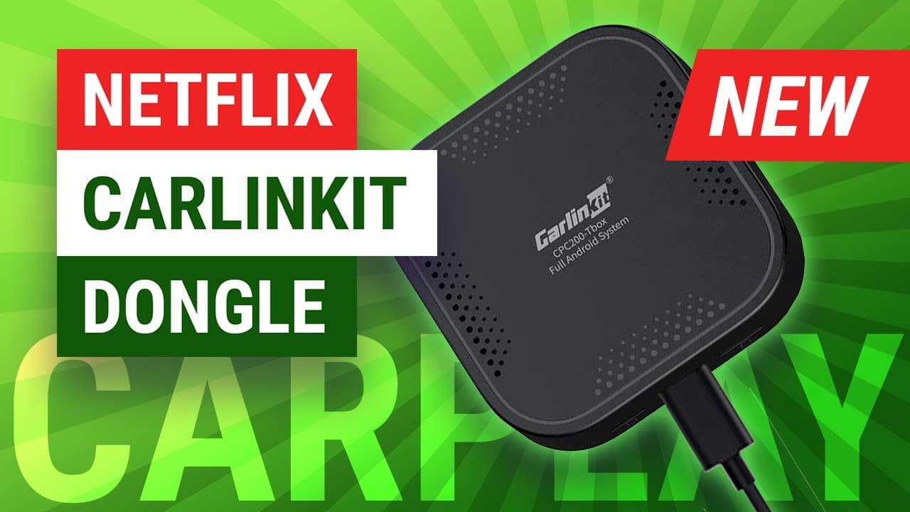 Full Netflix YouTube Android System Dongle for Factory CarPlay | CarlinKit Android AI Box Review