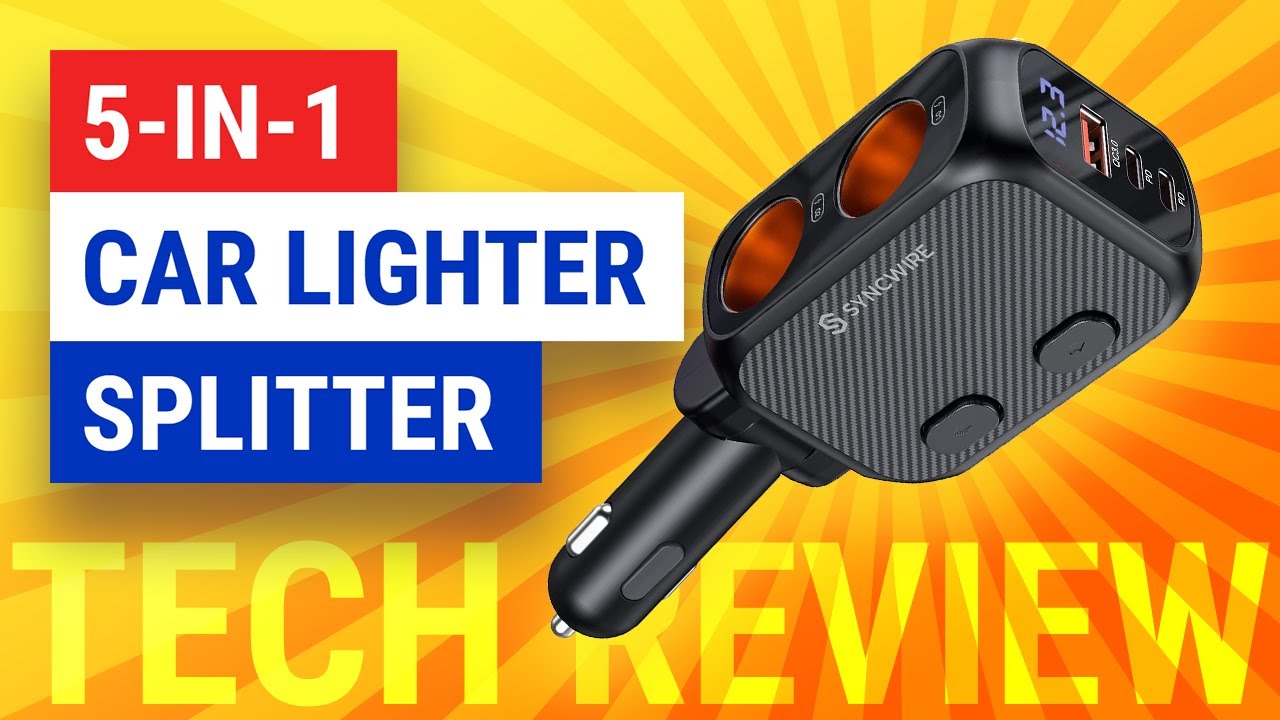 Syncwire 5-in-1 Cigarette Lighter Splitter And USB Car Charger Review