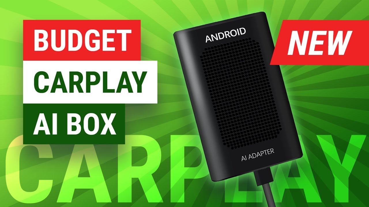Entry-Level Android 10 AI Box Adapter for YouTube Netflix on CarPlay | Ottocast U2-Lite Review