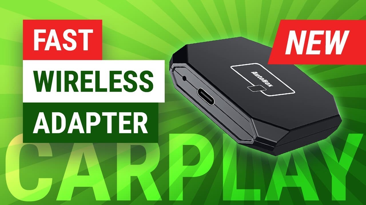 Fast Wireless Apple CarPlay Dongle | Proaok Wireless Adapter Review