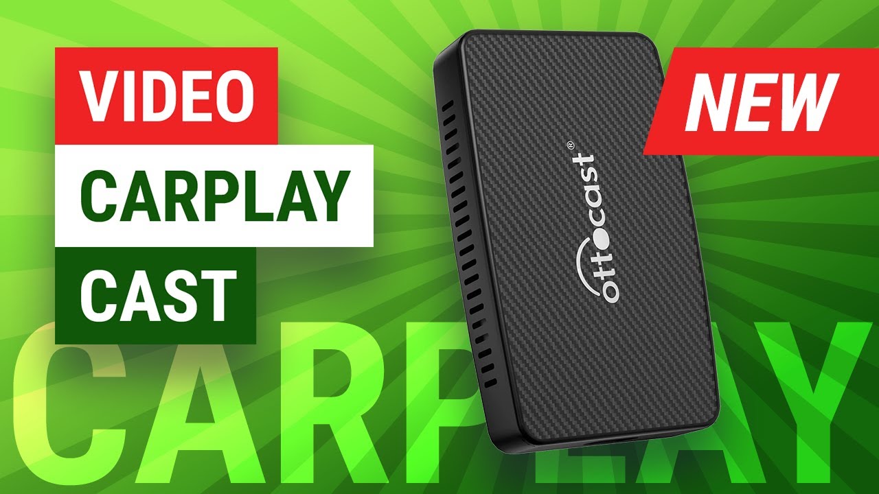 All-in-One CarPlay Android Auto YouTube Netflix Video Casting Adapter | Ottocast Play2Video Review