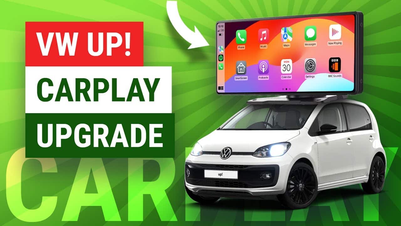 How to Upgrade A VW Up! With Apple CarPlay & Android Auto