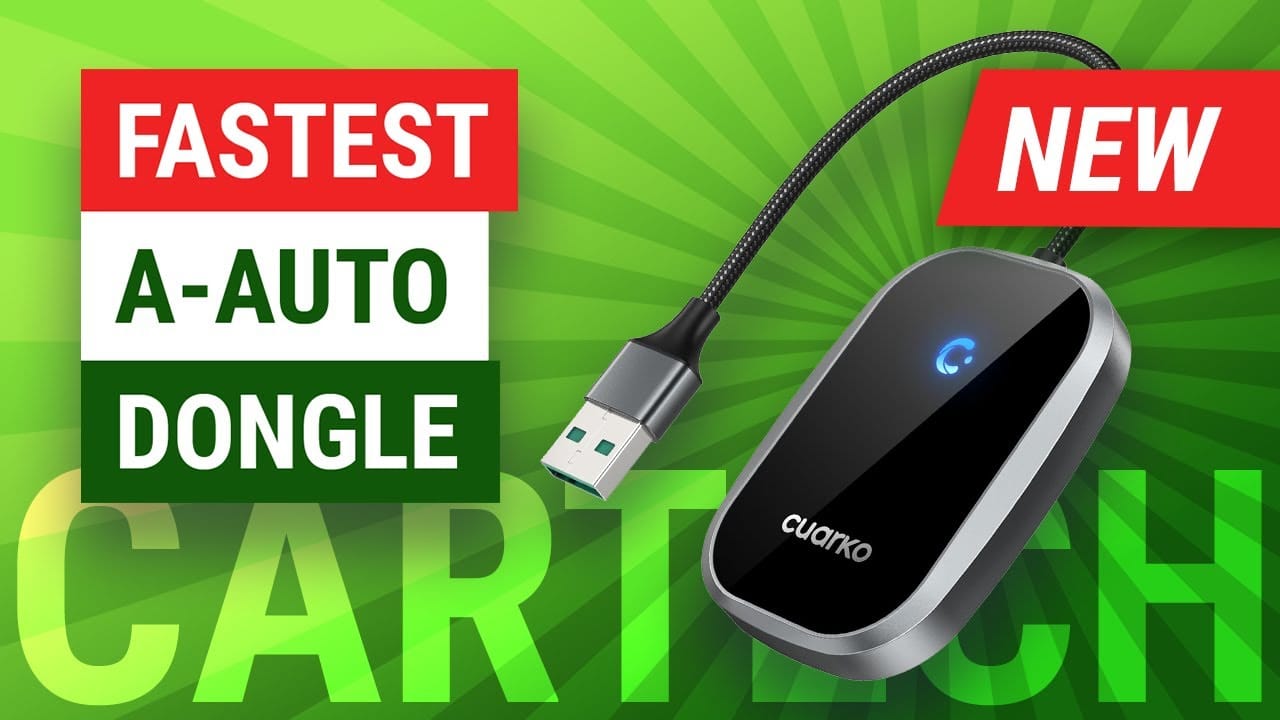 Fastest Wireless Android Auto Adapter – Cuarko AW0 AA Wireless Dongle Review
