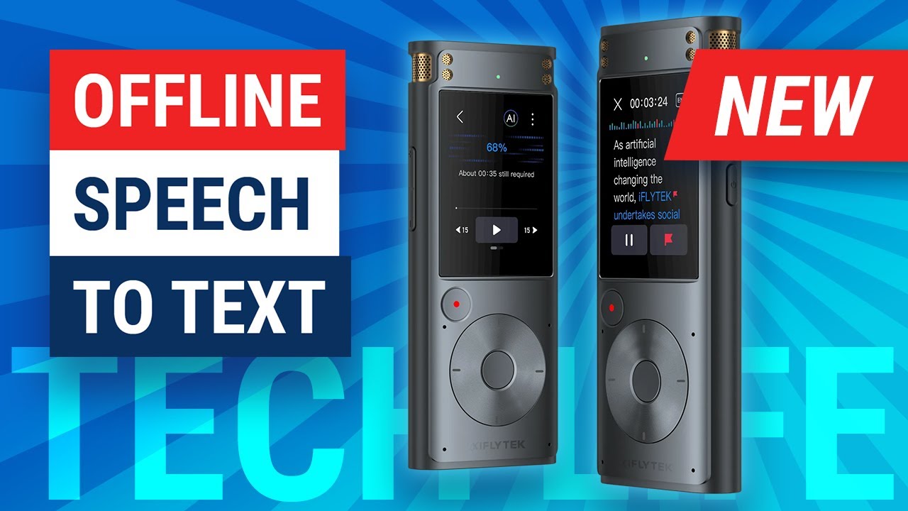 Offline Speech to Text Smart Recorder in Your Pocket | iFLYTEK SR302 Pro Review