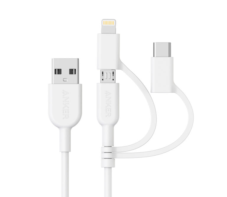Anker Power Line II 3-in-1 Charging Cable
