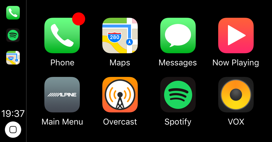 iOS 10.3 beta icon dock